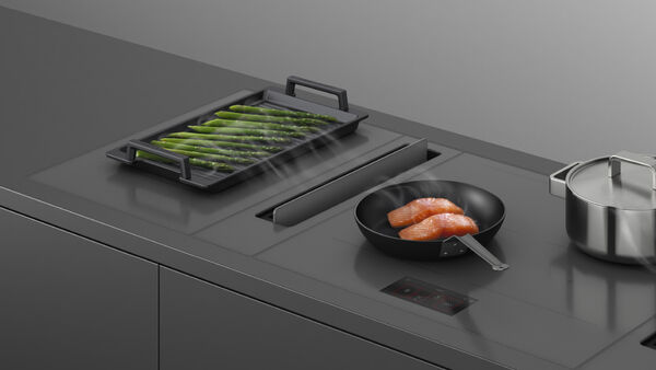 Fisher & Paykel 5" Series 11 Modular Auxiliary Downdraft Rangehood (Black/Grey) – CD5D*