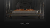 Fisher & Paykel 24" Series 11 Minimal Handleless Combi-Steam Oven, Black Glass – OS24SMTNB1