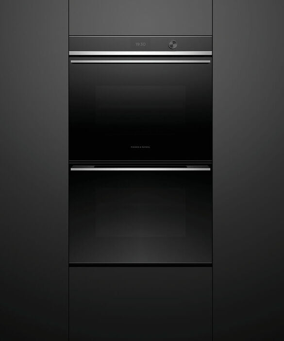 Fisher & Paykel 30" Series 9 Contemporary Self-Cleaning Double Oven, Stainless Steel – OB30DDPTDX2