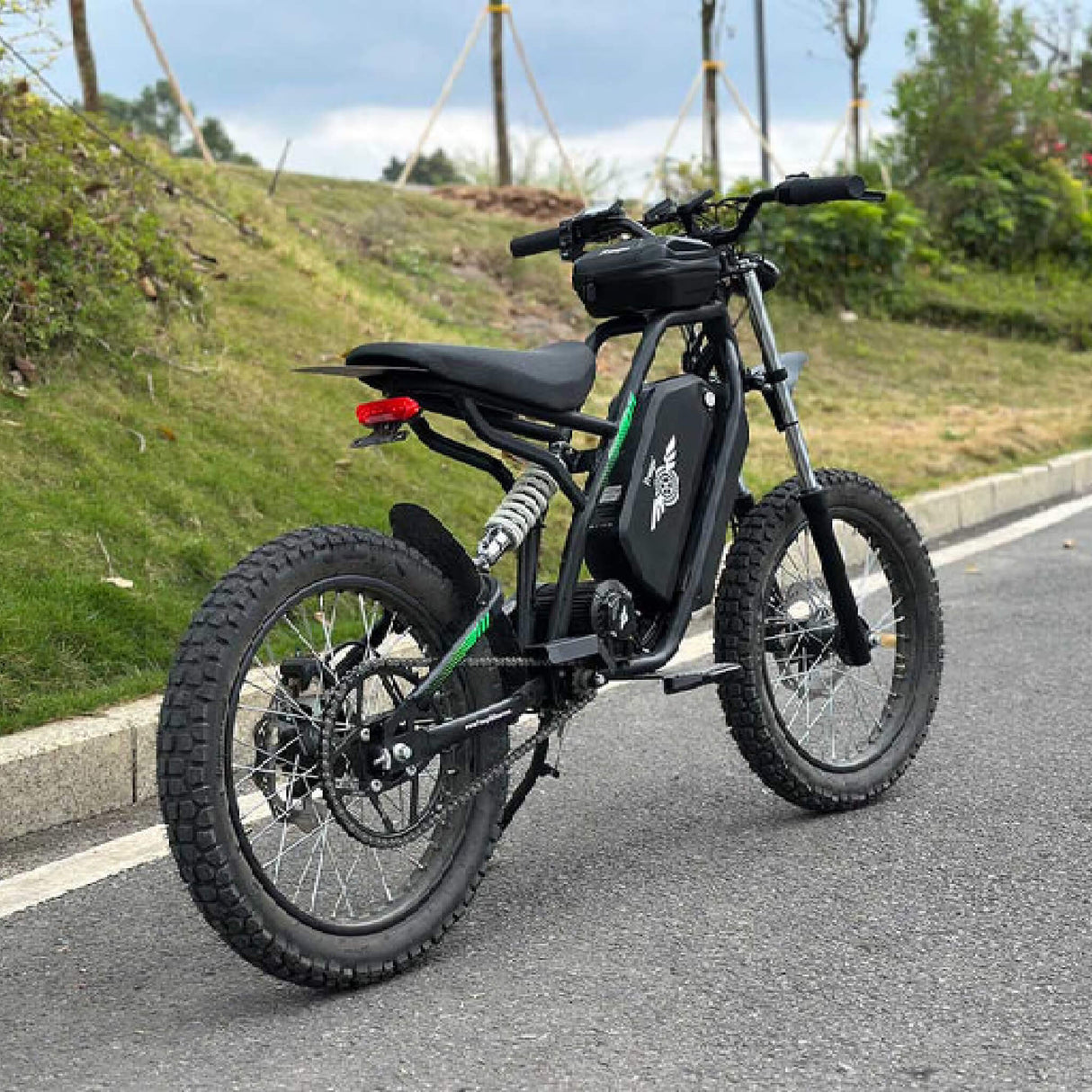 Freego Nova 3 Mid-Drive All-Terrain Electric Motorcycle, 3000W  (SAK19582)