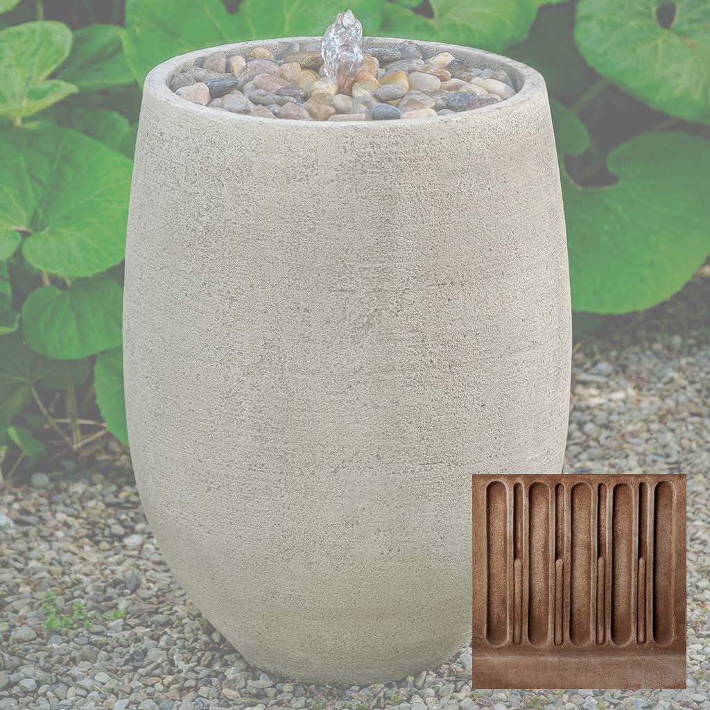 Campania Bebel Pebble Fountain, Tall - FT-361