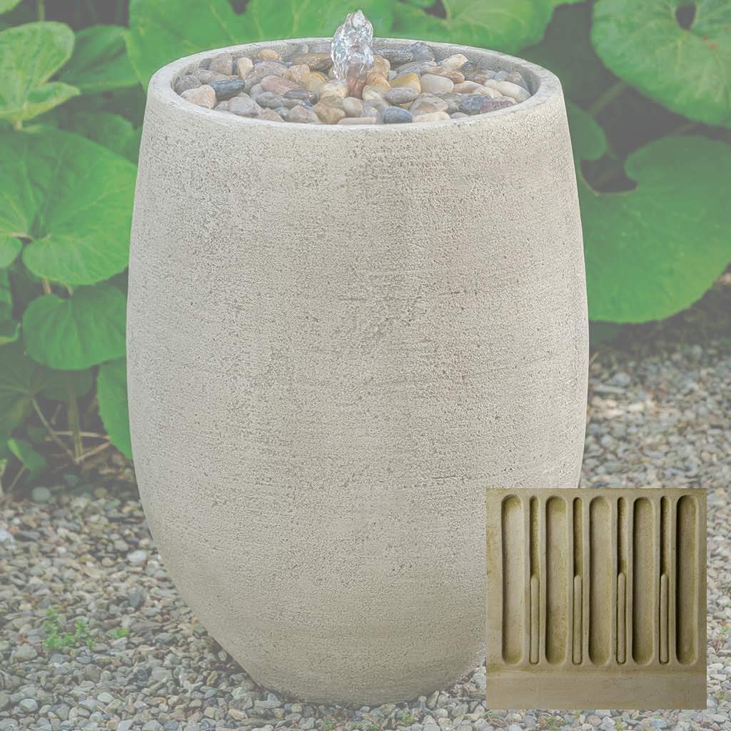 Campania Bebel Pebble Fountain, Tall - FT-361