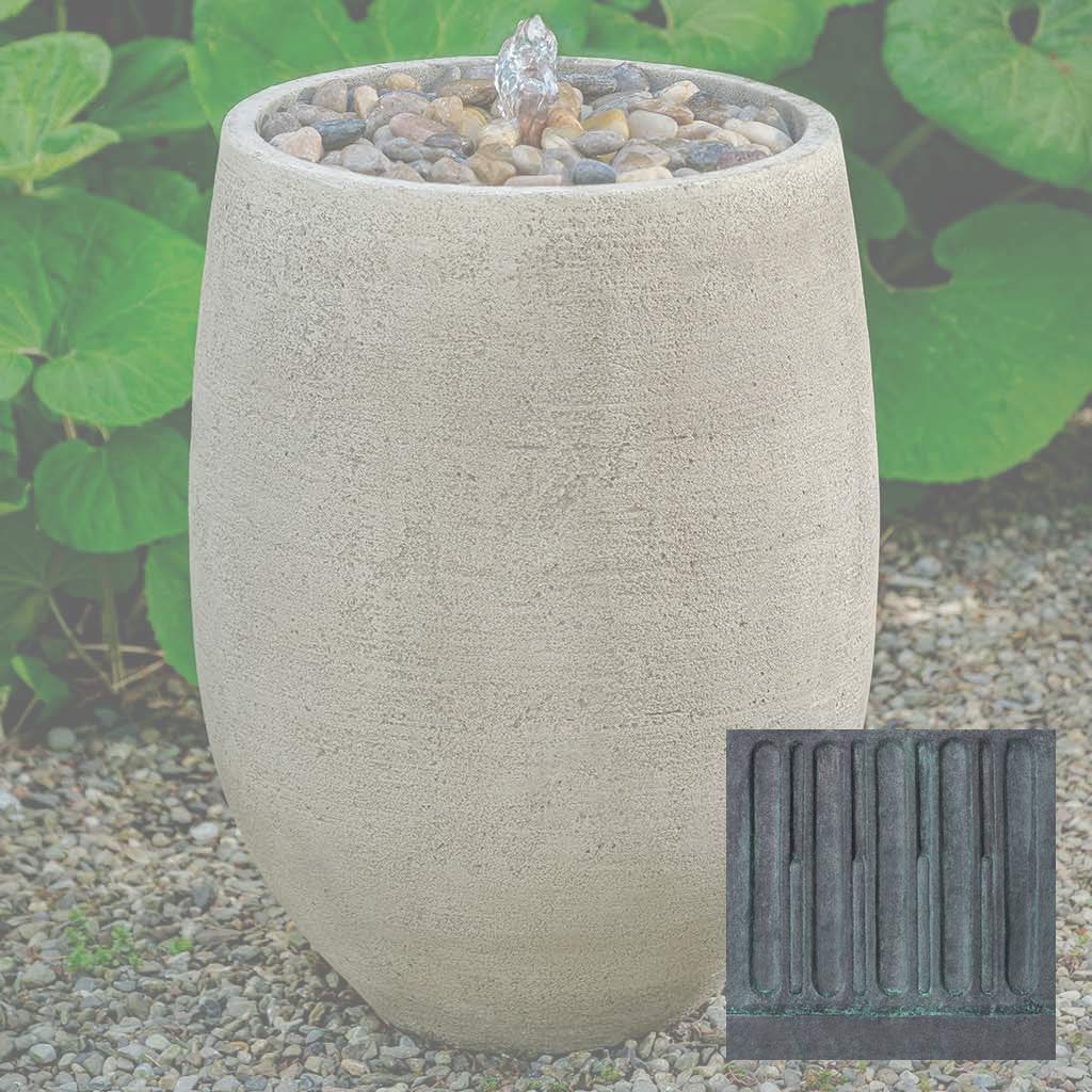 Campania Bebel Pebble Fountain, Tall - FT-361