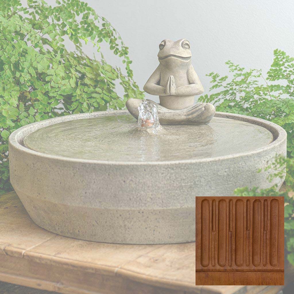 Campania Yoga Frog Beveled Fountain - FT-369