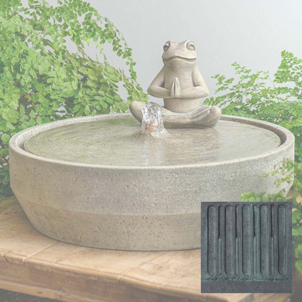 Campania Yoga Frog Beveled Fountain - FT-369