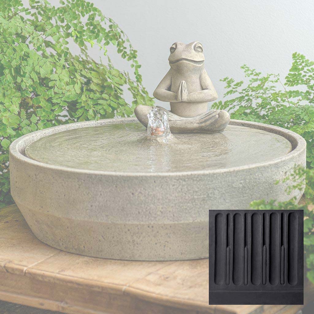 Campania Yoga Frog Beveled Fountain - FT-369