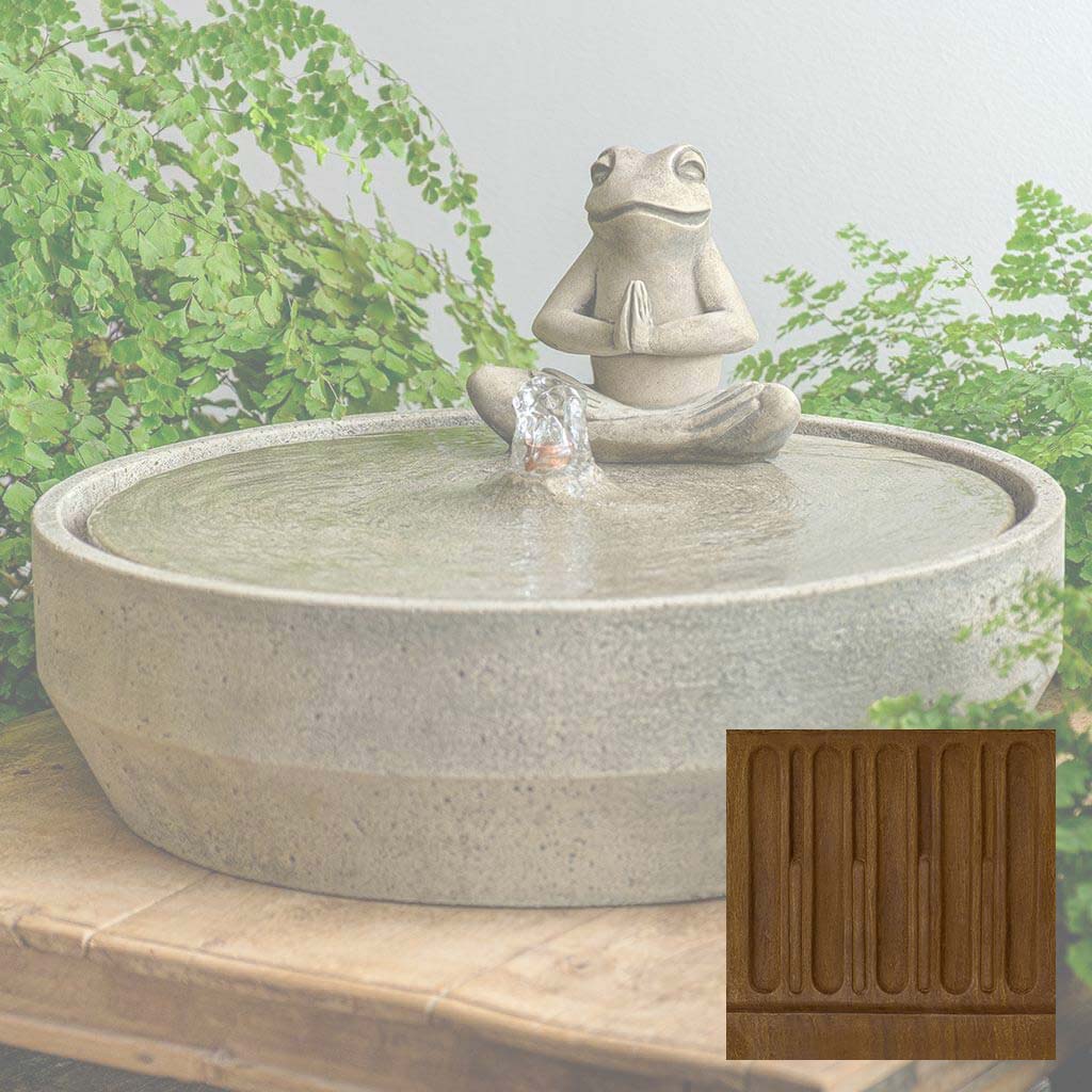 Campania Yoga Frog Beveled Fountain - FT-369