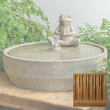 Campania Yoga Frog Beveled Fountain - FT-369