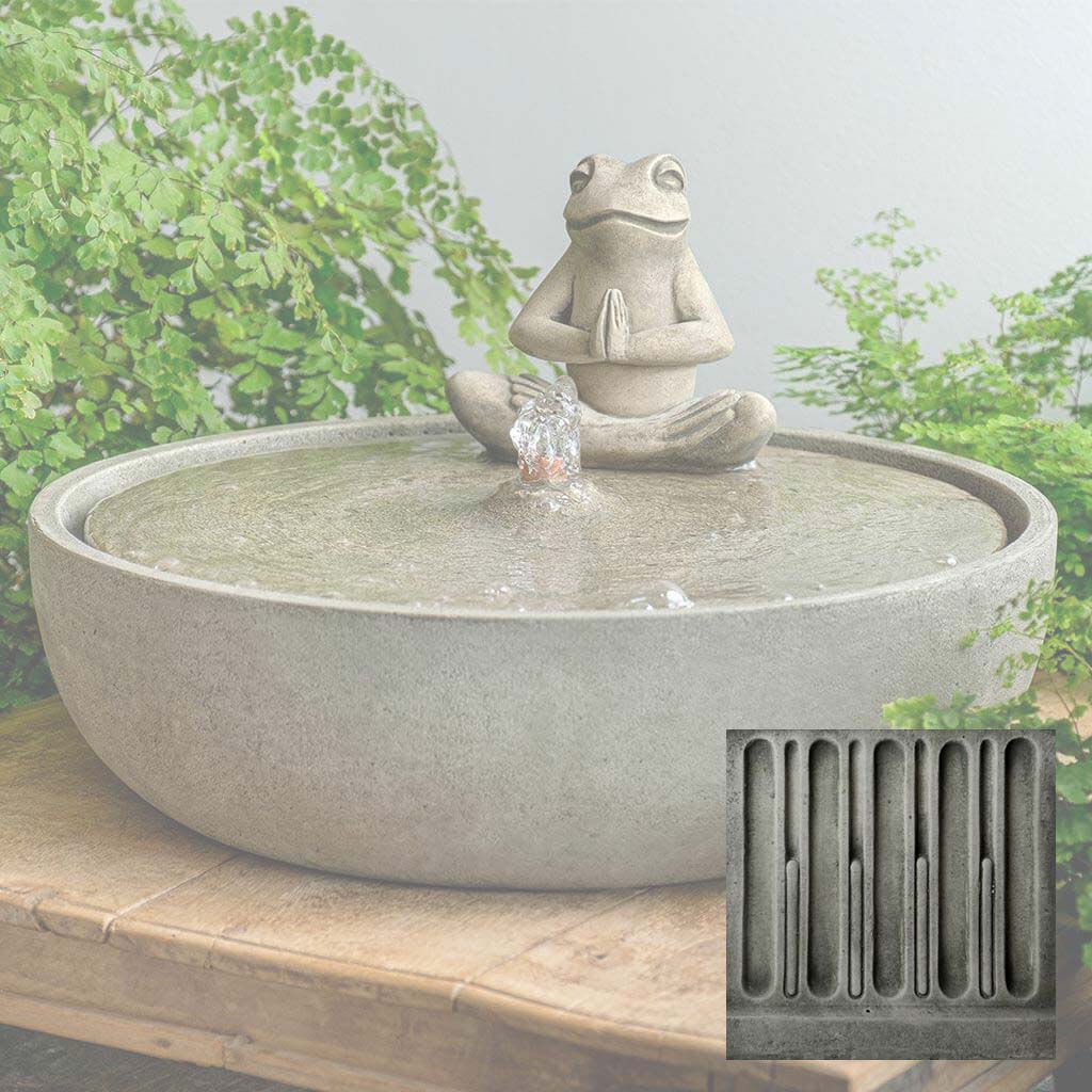 Campania Yoga Frog Fountain - FT-374