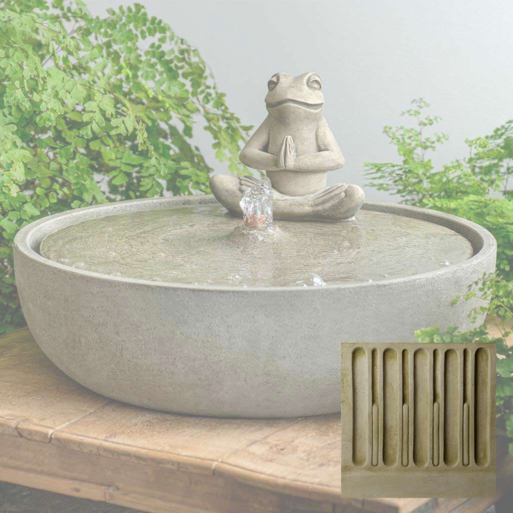 Campania Yoga Frog Fountain - FT-374