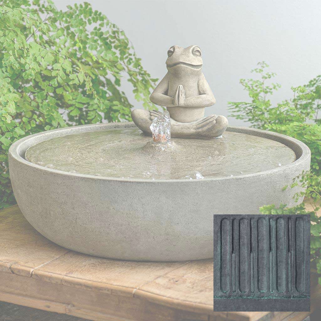 Campania Yoga Frog Fountain - FT-374