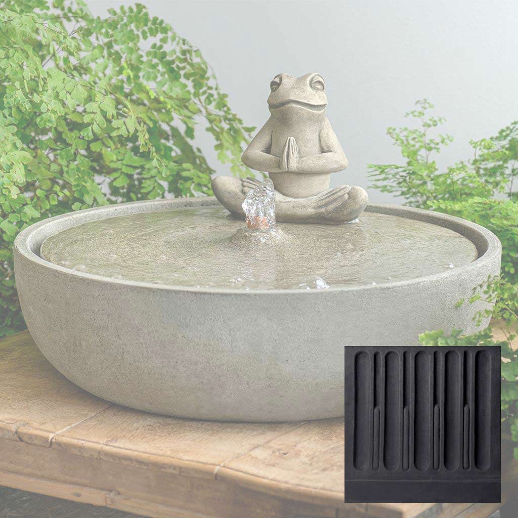Campania Yoga Frog Fountain - FT-374