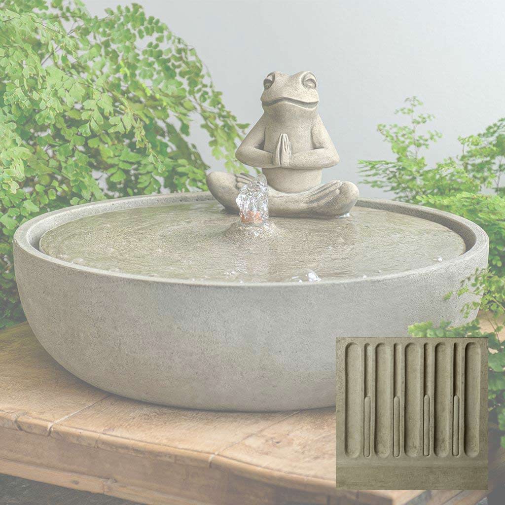 Campania Yoga Frog Fountain - FT-374