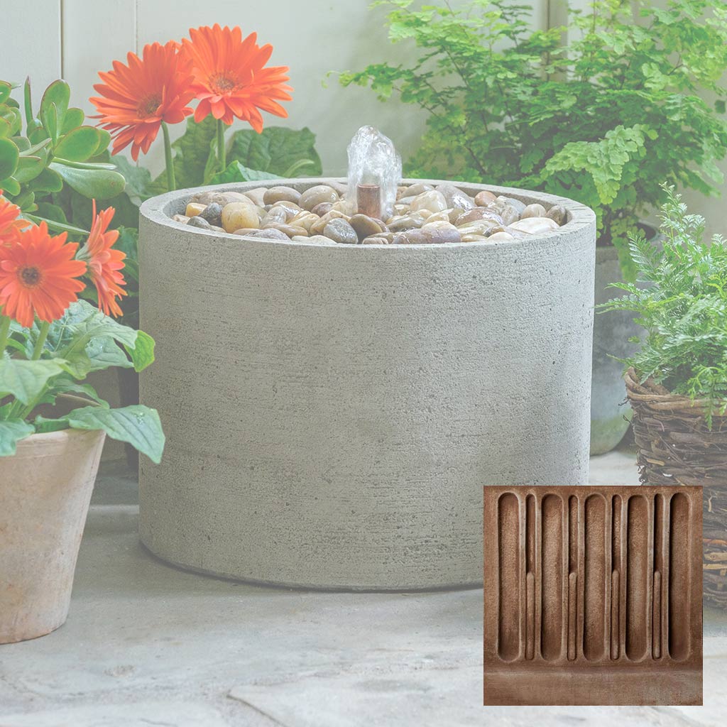 Campania Salinas Pebble Fountain, Low - FT-381