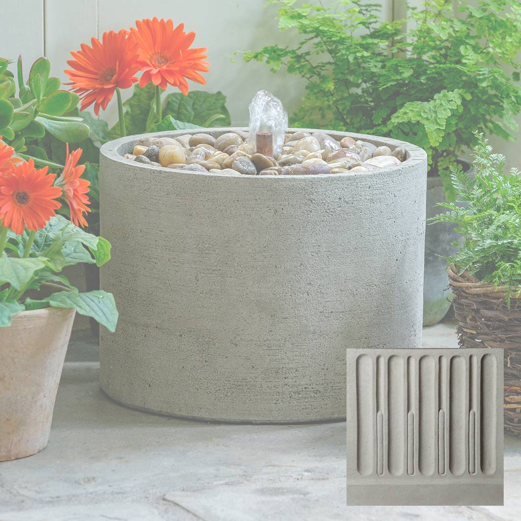 Campania Salinas Pebble Fountain, Low - FT-381