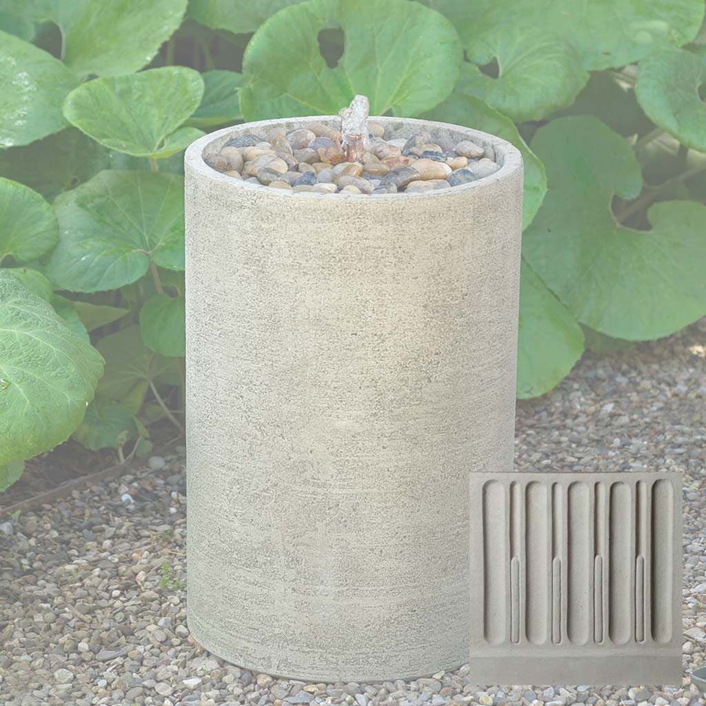 Campania Salinas Pebble Fountain, Tall - FT-384