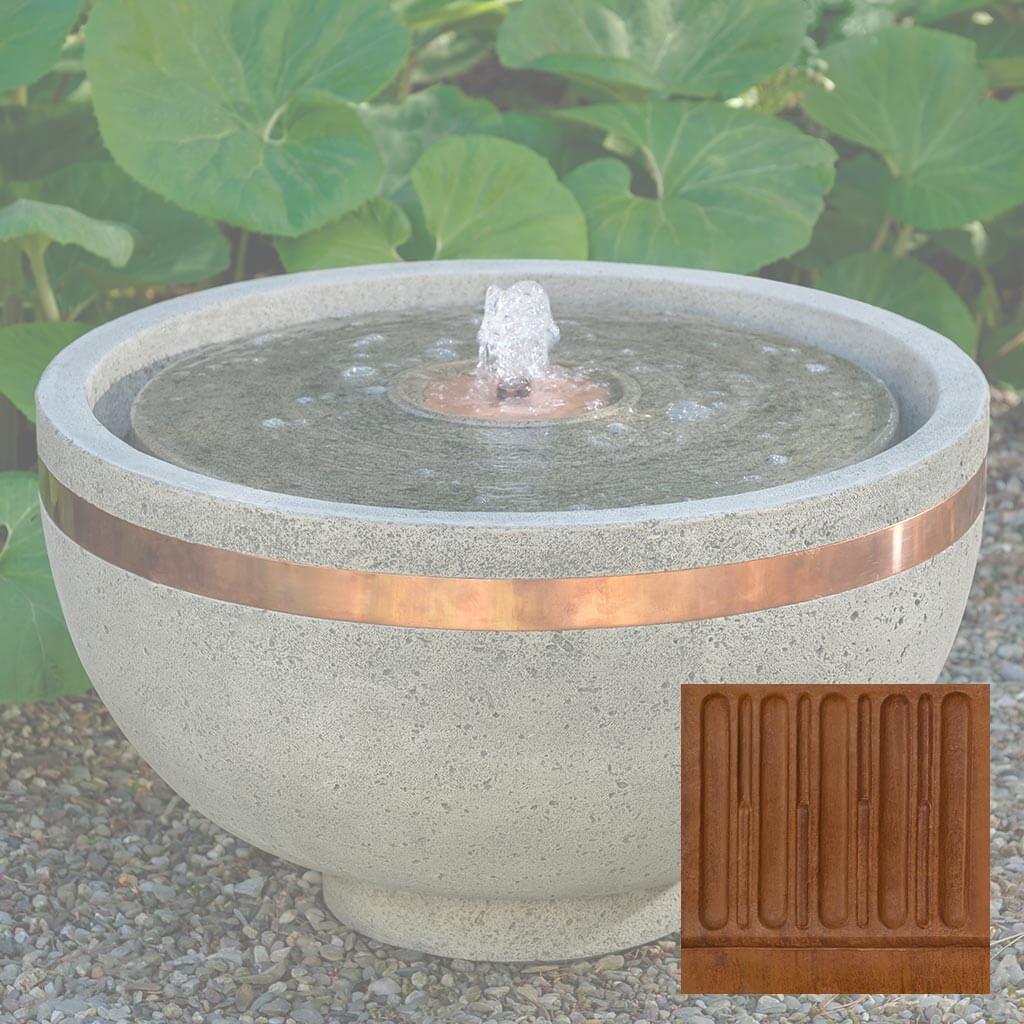 Campania El Sol Copper Banded Fountain - FT-396