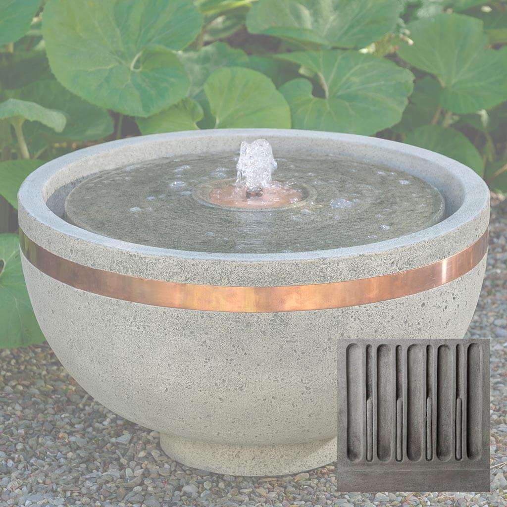 Campania El Sol Copper Banded Fountain - FT-396