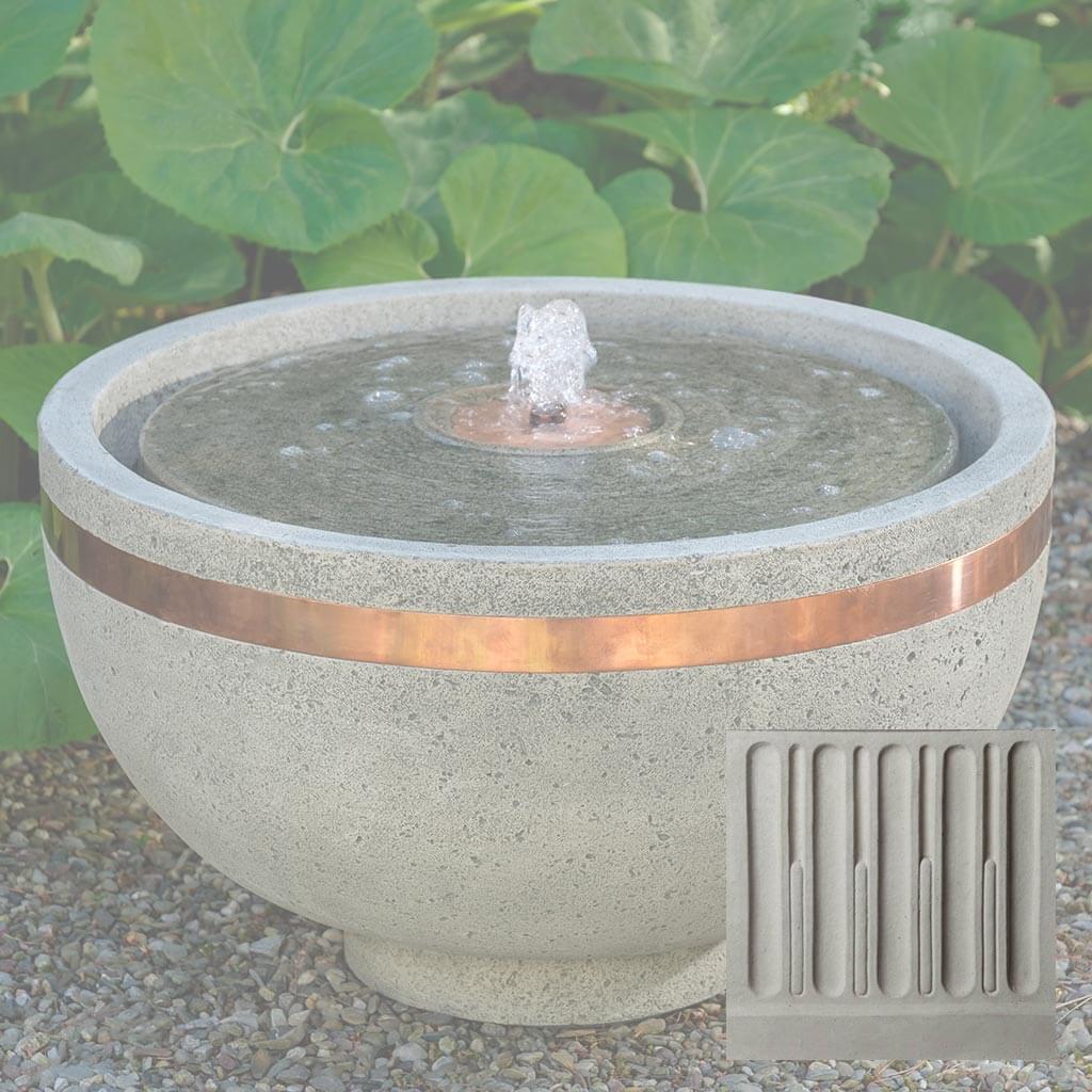 Campania El Sol Copper Banded Fountain - FT-396