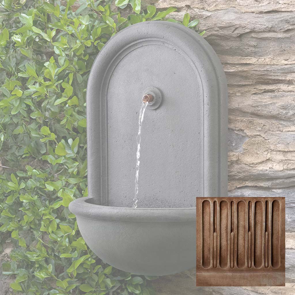 Campania Perugia Wall Fountain - FT-440