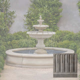 Campania Alessia Fountain in Basin - FT-443
