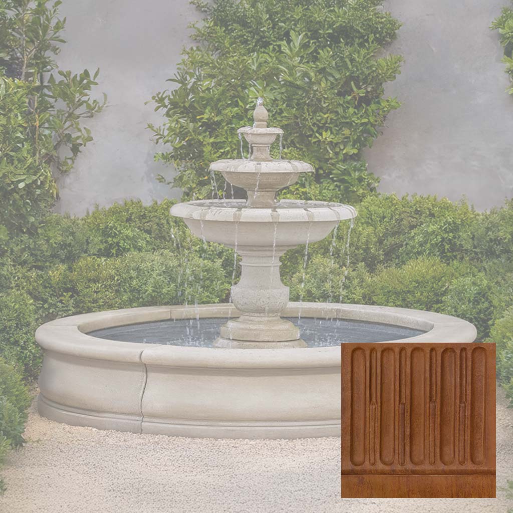 Campania Alessia Fountain in Basin - FT-443