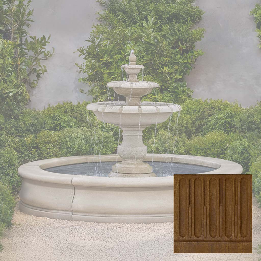 Campania Alessia Fountain in Basin - FT-443