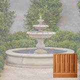 Campania Alessia Fountain in Basin - FT-443