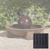 Campania Low Zen Sphere Fountain - FT-150