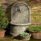 Campania Lion Wall Fountain - FT-165