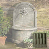 Campania Lion Wall Fountain - FT-165