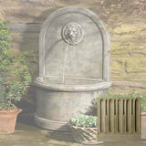 Campania Lion Wall Fountain - FT-165