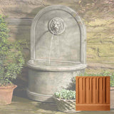 Campania Lion Wall Fountain - FT-165