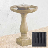Campania Flores Pedestal Fountain - FT-180
