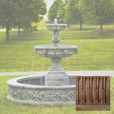 Campania Parisienne Two Tier Fountain - FT-184