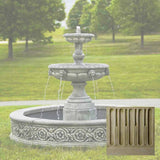 Campania Parisienne Two Tier Fountain - FT-184