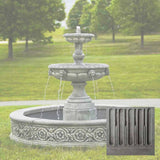Campania Parisienne Two Tier Fountain - FT-184