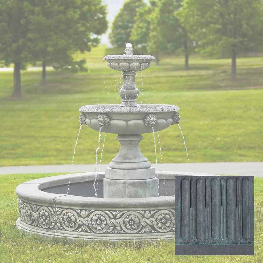 Campania Parisienne Two Tier Fountain - FT-184