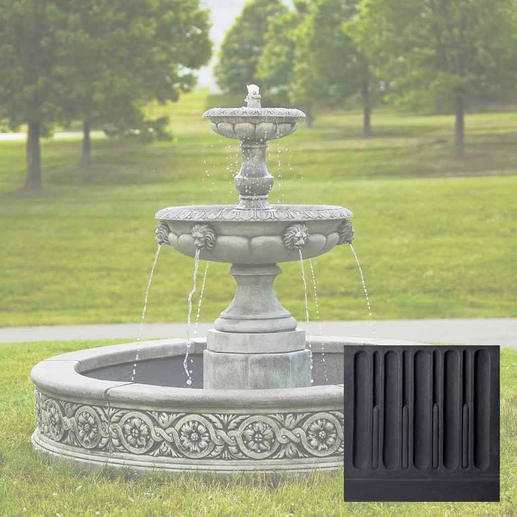 Campania Parisienne Two Tier Fountain - FT-184