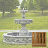 Campania Parisienne Two Tier Fountain - FT-184