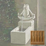 Campania Zen Plinth Fountain - FT-202