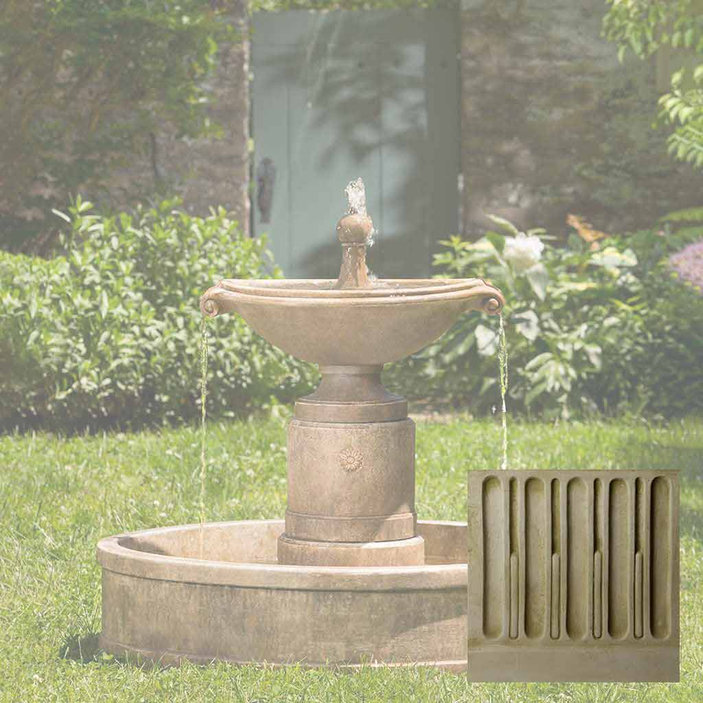 Campania Borghese in Basin Fountain - FT-224