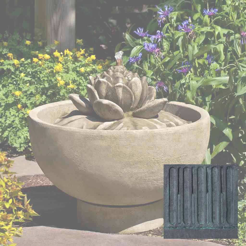 Campania Smithsonian Lotus Fountain - FT-236