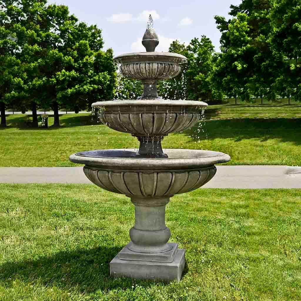 Campania Three Tier Longvue Fountain - FT-240