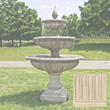 Campania Three Tier Longvue Fountain - FT-240