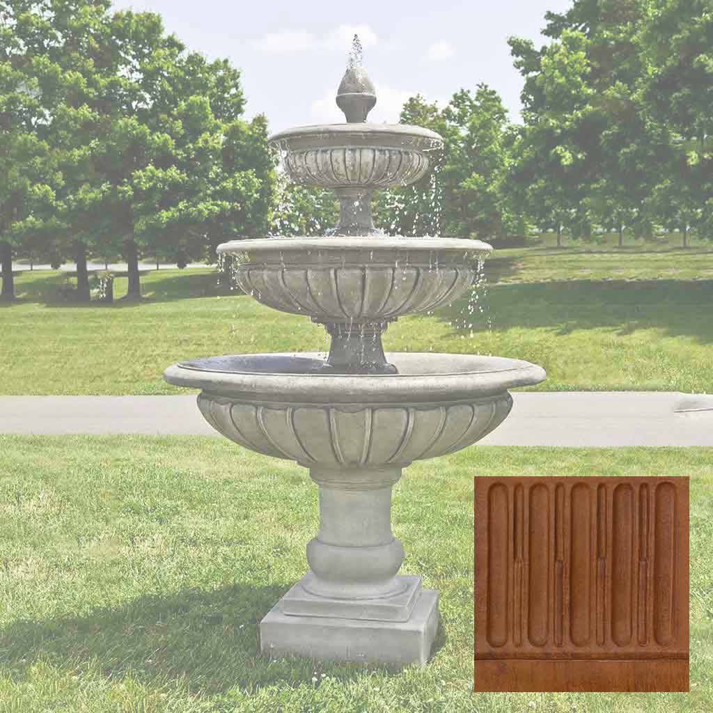 Campania Three Tier Longvue Fountain - FT-240