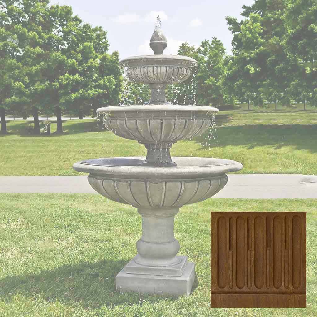 Campania Three Tier Longvue Fountain - FT-240