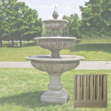 Campania Three Tier Longvue Fountain - FT-240