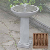Campania Cirrus Birdbath Fountain - FT-246