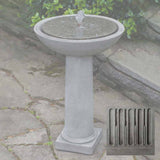 Campania Cirrus Birdbath Fountain - FT-246